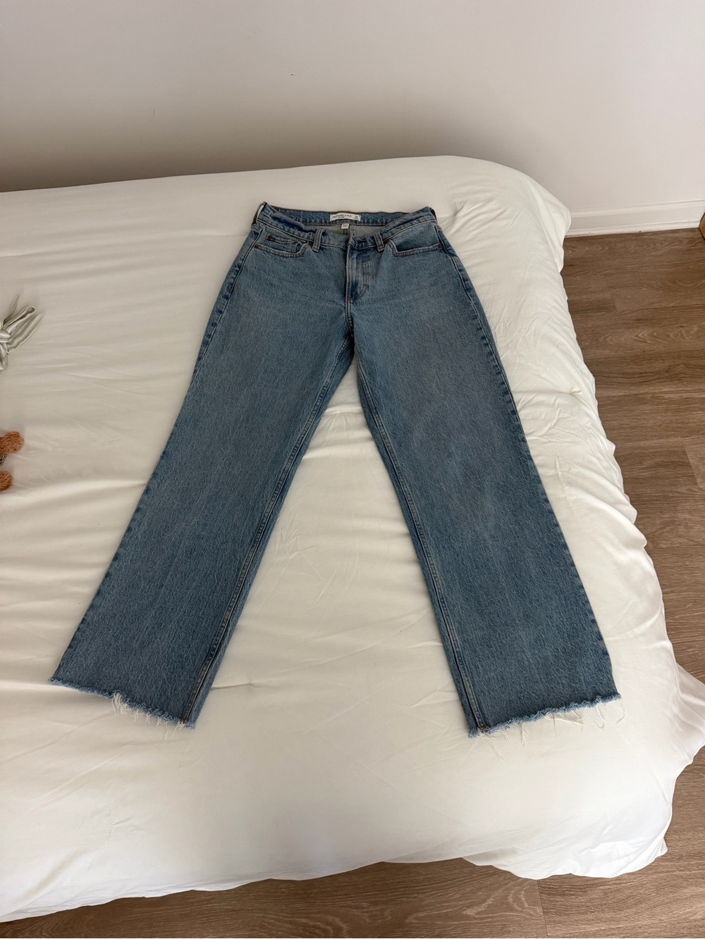 Abercrombie & Fitch curve love 25 short the baggy low rise jean